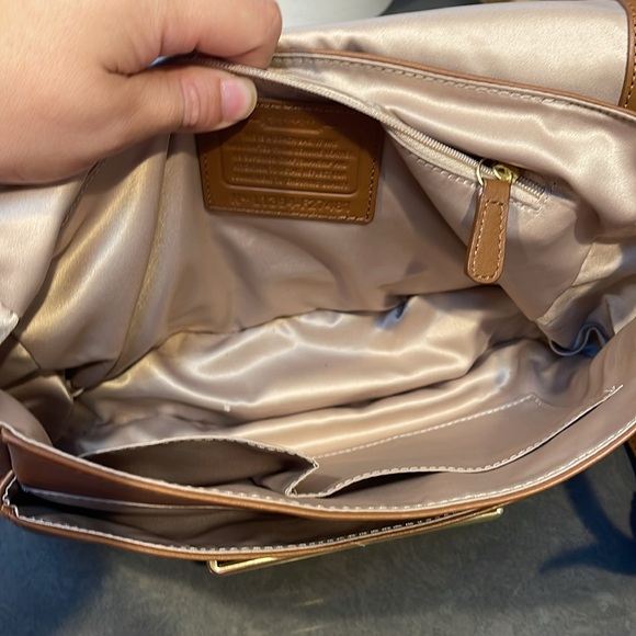 Coach Taylor Smooth Leather Shoulder Bag - Picture 9 of 11